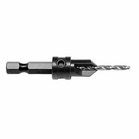 INSTY BIT Quick Change Drilling Systems Fluted Countersink With Bit 3/16 in. 82512